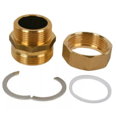 Соединитель с накидной гайкой для труб Inoflex, DN 20 3/4" НР (46103FL)