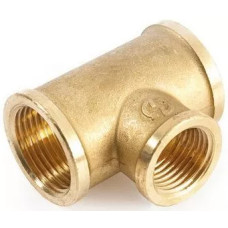 Трійник 3/4"х1/2"х3/4" ВВВ Нікель (270013N050405A)