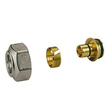 З'єднання різьбове для підключення труб 16х2.2 х 3/4", універсальне (R179EX028)