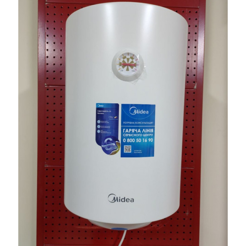 MIDEA Водонагрівач (бойлер) електричний 30 л. D30-15F6(W)