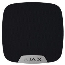Ajax Бездротова кімнатна сирена HomeSiren, Jeweller, 105 дБ, 3V CR123A, чорна (000001141)