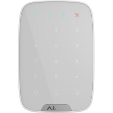 Ajax Бездротова сенсорна клавіатура KeyPad, jeweller, бездротовий, білий (000005652)