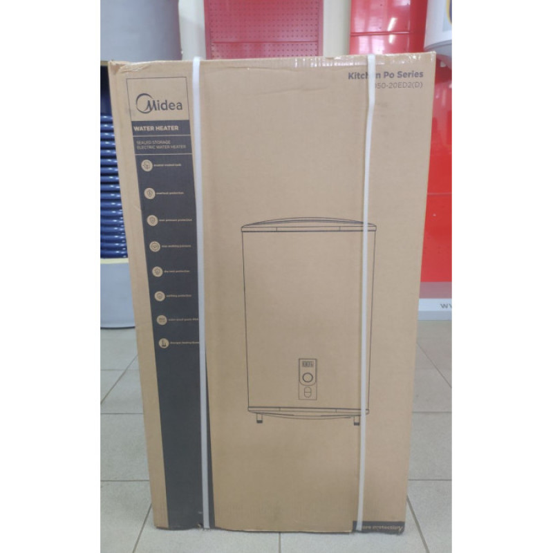 MIDEA Водонагрівач (бойлер) електричний 50 л. D50-20ED2(W)