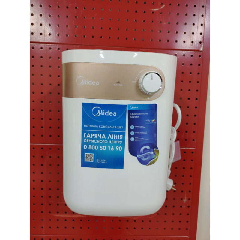 MIDEA Водонагрівач (бойлер) електричний 6 л. D06-15A(U)