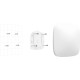 Ajax Інтелектуальна охоронна централь Hub 2 Plus, gsm, ethernet, wi-fi, jeweller, бездротова, білий (000018791)