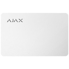 Ajax Безконтактна картка Pass біла, 10шт (000022788)
