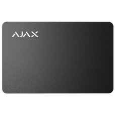 Ajax Безконтактна картка Pass чорна, 100шт (000022789)