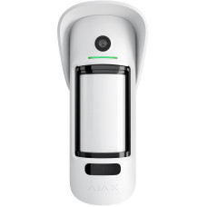 Ajax Бездротовий датчик руху з камерою та фото по запиту MotionCam Outdoor PhOD, Jeweller, білий (000027961)