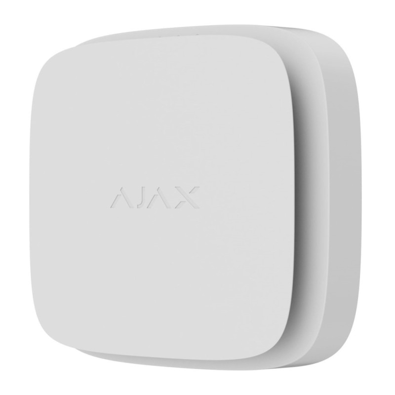 Ajax Датчик диму та температури FireProtect 2 RB Heat Smoke Jeweler, змінна батарея, бездротовий, білий (000029685)