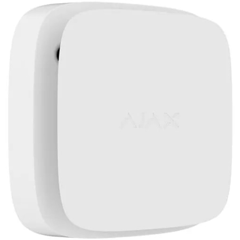 Ajax Датчик диму, температури та чадного газу FireProtect 2 RB Heat Smoke CO Jeweler, змінна батарея, бездротовий, білий (000029696)