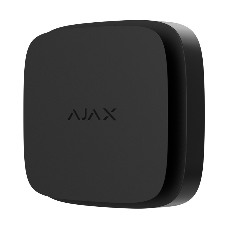 Ajax Датчик диму та температури FireProtect 2 SB Heat Smoke Jeweler, незмінна батарея, бездротовий, чорний (000029700)