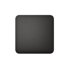 Ajax Кнопка для одноклавішного вимикача прохідного типу SoloButton 1-gang 2-way for LightSwitch, Jeweler, бездротовий, чорний (000029796)