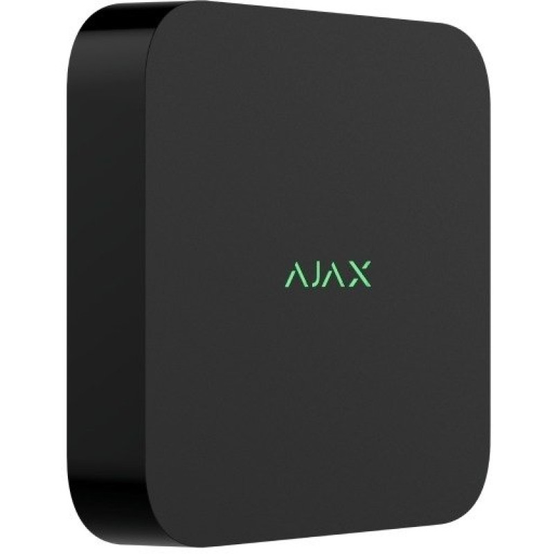 Ajax Мережевий відеореєстратор NVR, 8 каналів, jeweller, чорний (000034515)