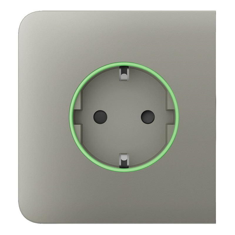 Ajax Бічна панель для вбудованої розетки SideCover for Outlet smart, Jeweler, бездротова, olive (000038798)