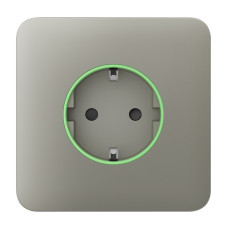 Ajax Передня панель для вбудованої розетки SoloCover for Outlet smart, Jeweler, бездротова, olive (000038799)