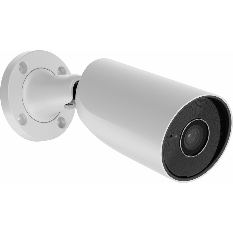 Ajax IP-Камера проводная BulletCam, 8мп, 4мм, Poe, True WDR, IP 65, ИК 35м, аудио, угол обзора 75°до 85°, уличная, белая (000039301)