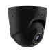 Ajax IP-Камера дротова TurretCam, 5мп, 4мм, Poe, True WDR, IP 65, ІЧ 35м, аудіо, кут огляду 75°до 85°, купольна, чорна (000039311)