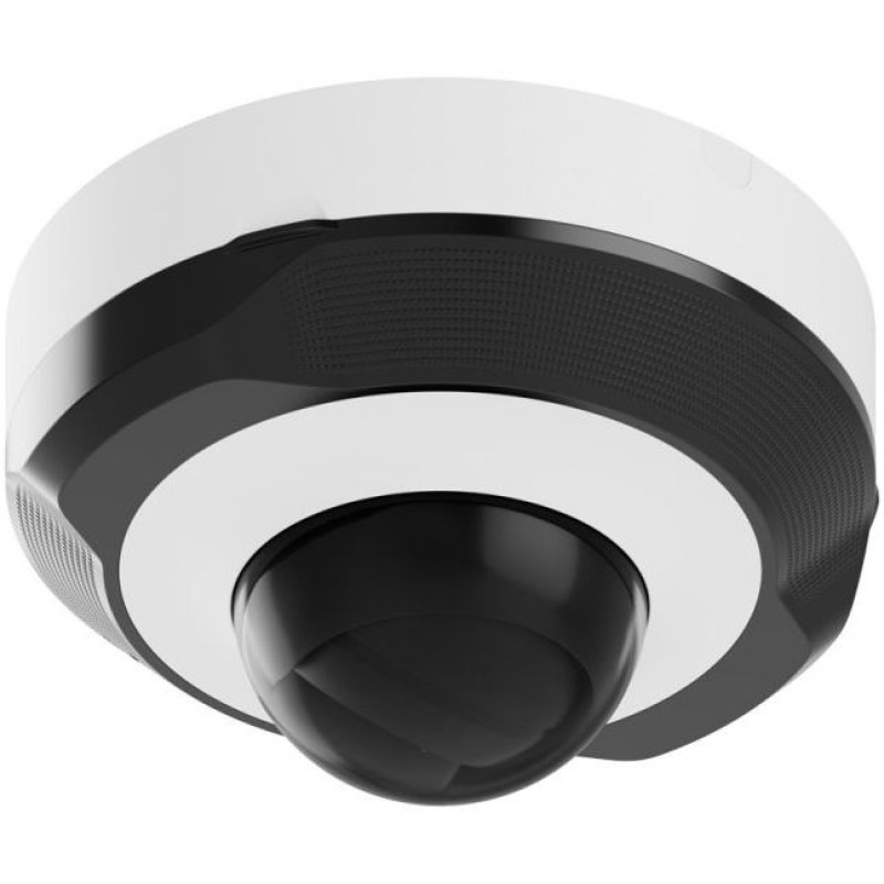 Ajax IP-Камера дротова DomeCam Mini, 5мп, 4мм, Poe, True WDR, IP 65, ІЧ 30м, аудіо, кут огляду 75°до 85°, міні купольна, біла (000039321)