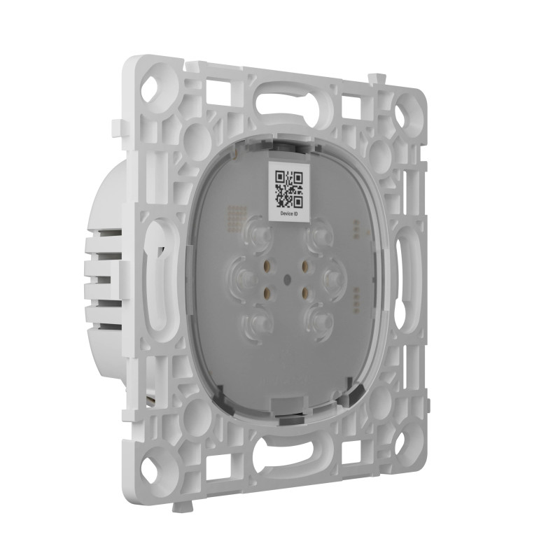 Ajax Реле одноклавішний вимикач прохідного типу LightCore Vertical 2-way for LightSwitch Jeweler, бездротовий (000046129)