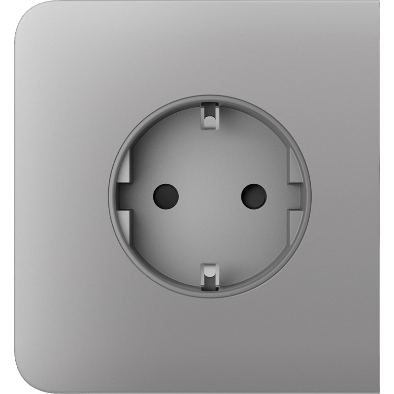 Ajax Бічна панель для вбудованої розетки SideCover for Outlet Basic, fog (000046685)