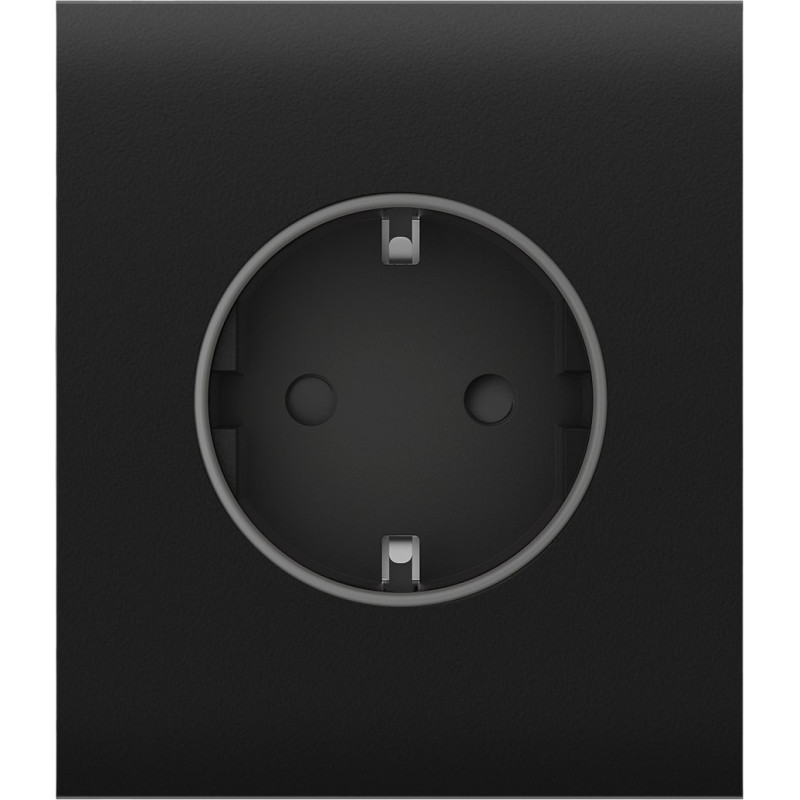 Ajax Центральна панель для вбудованої розетки CenterCover for Outlet Basic, чорний (000046694)