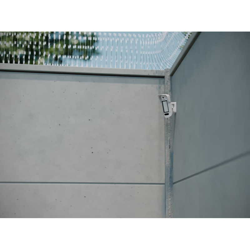Ajax Датчик руху вуличний з можливістю встановлення на висоті MotionCam Outdoor HighMount, PhOD, Jeweler, бездротовий, білий (000049965)