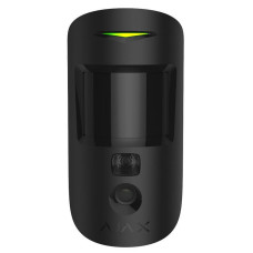 Датчик руху з покращеною фотофіксацією Ajax HDR MotionCam, Jeweller, бездротовий, чорний (000052546)