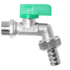 ARCO Кран шаровой для полива NANO 1/2X3/4 (Зеленый) (00462)