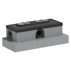 Axor UBOX UNIVERSALприхованачастинадля каналів, (01005180)