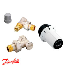 Danfoss Комплект термостатичний RAS-C + RA-FN + RLV-S 15 кутовий (013G2228)