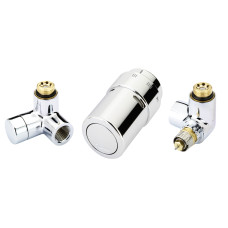 Danfoss Комплект обл-ня RАX-set підкл. пр., хром (013G4003)