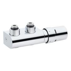 Danfoss Двоточк.приєднув.ел. VHX-DUO RAX кут.хро (013G4279)