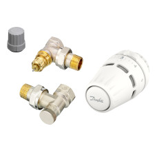 Danfoss Комплект термостатичний Regus RA + RA-FN + RLV-S 15 кутовий (015G5301)