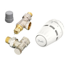 Danfoss Комплект термостатичний Regus RA + RA-FN + RLV-S 15 осьовий (015G5311)