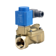 Danfoss Електромагнітний клапан, EV220B, Функція: НЗ, G, 1, 11.000 м³/год, NBR 032U453416