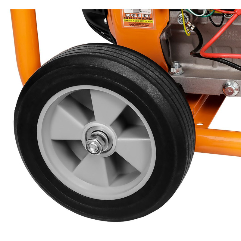 Генератор бензиновий Neo Tools 230/400В, 1/3 фази 7.0/7.5кВт, електростартер, IP23M, 90кг, 04-732