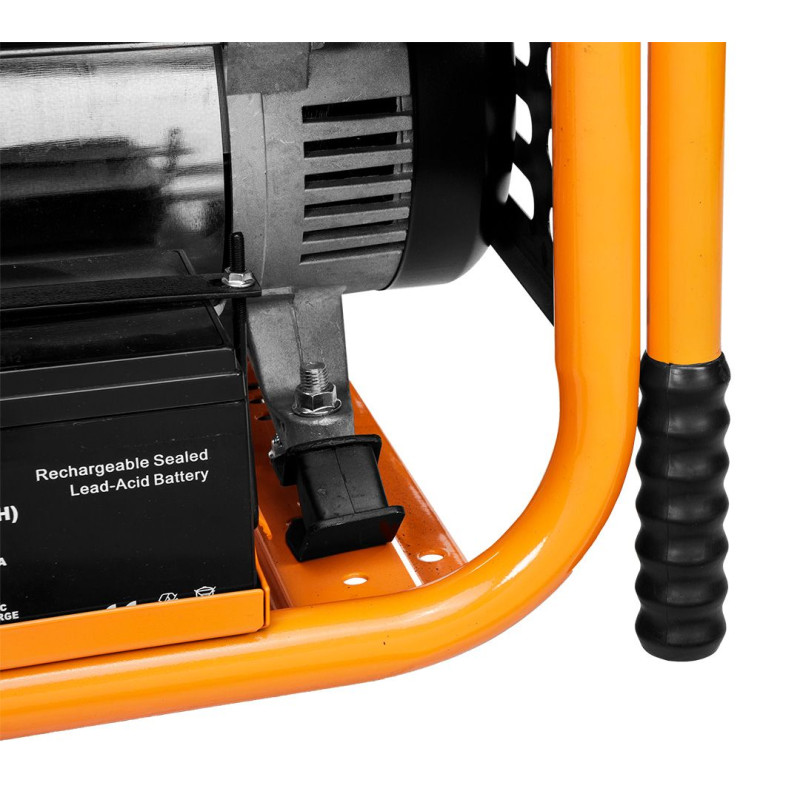 Генератор бензиновий Neo Tools 230/400В, 1/3 фази 7.0/7.5кВт, електростартер, IP23M, 90кг, 04-732