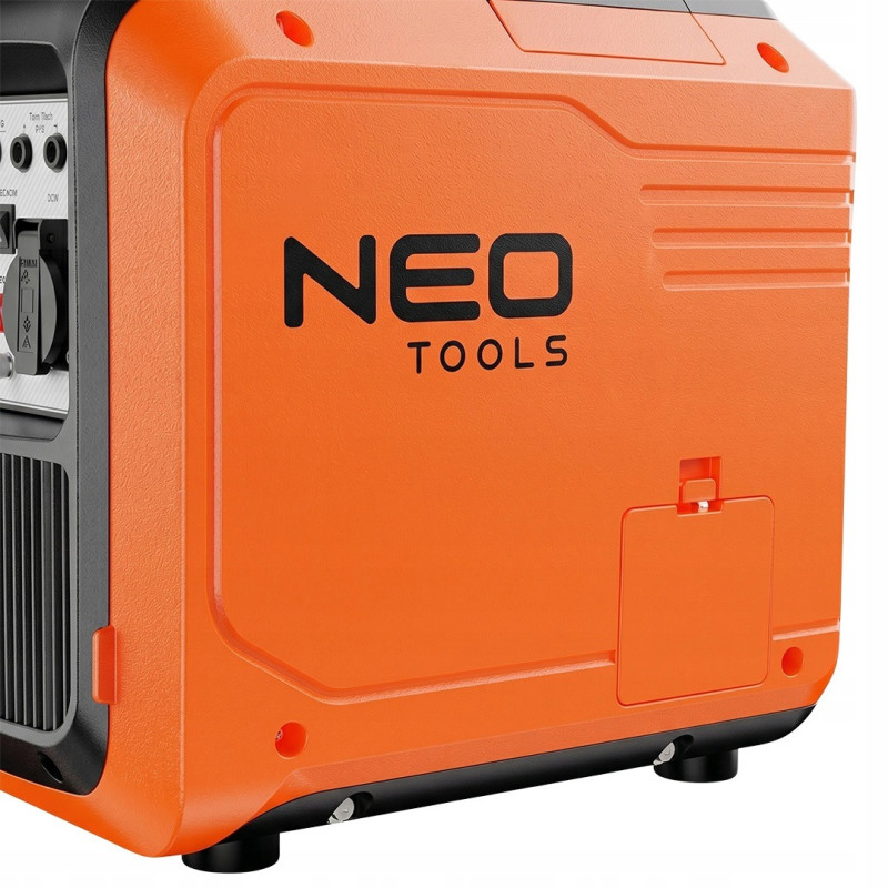 Генератор бензиновий інверторний Neo Tools 230В, 1.8/2.0кВт, ручний стартер, 18кг, 04-733