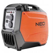 Генератор бензиновий інверторний Neo Tools 230В, 3/3.2кВт, ручний стартер, USB Type C 5, 22кг, 04-734