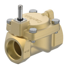 Danfoss Електромагнітний клапан, EV220S, Функція: НЗ, G, 1 1/2, 18.00 м³/год, EPDM 042U4640