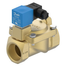 Danfoss Електромагнітний клапан, EV220S, Функція: НЗ, G, 1 1/4, 15.00 м³/год, EPDM 042U493232