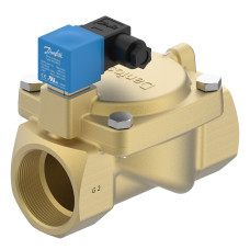Danfoss Електромагнітний клапан, EV220S, Функція: НЗ, G, 2, 32.00 м³/год, EPDM 042U495032