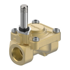 Danfoss Електромагнітний клапан, EV220S, Функція: НВ, G, 1/2, 4.000 м³/год, FKM 042U6115