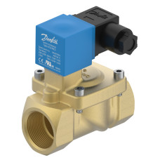 Danfoss Електромагнітний клапан, EV220S, Функція: НВ, G, 1, 7.000 м³/год, EPDM 042U652232