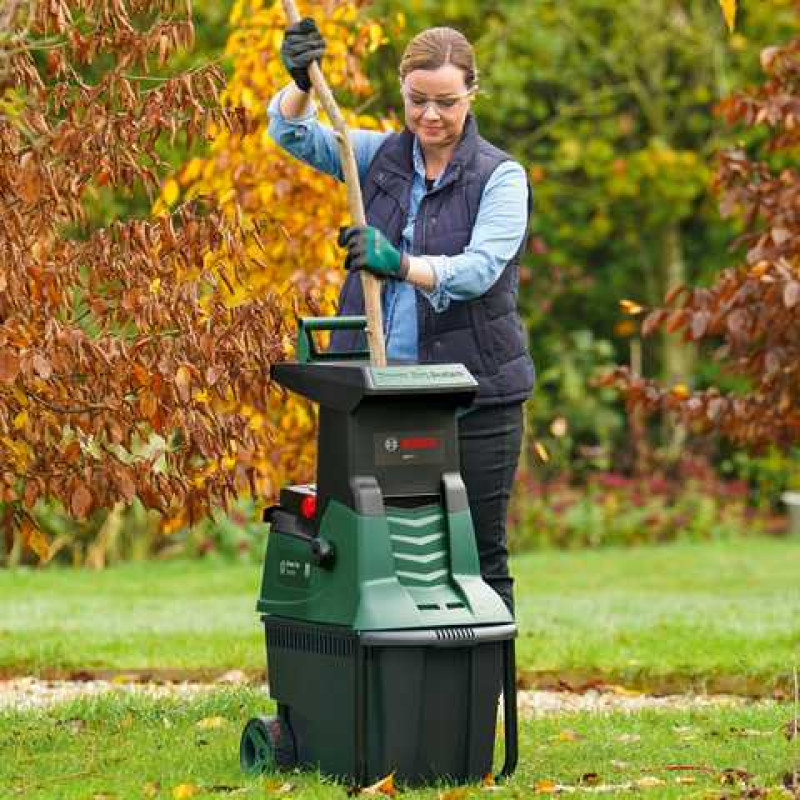 BOSCH Подрібнювач садовий AXT 25 D 2500Вт 40мм 31.3кг фреза низькошумний (0600803103)