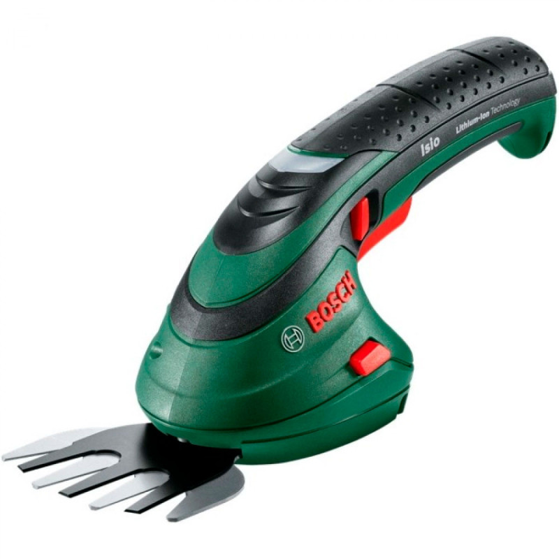 BOSCH Кущоріз ISIO, акумуляторний 3.6 V Li 1.5 Ач, ніж 12 см, зі штангою (0600833109)