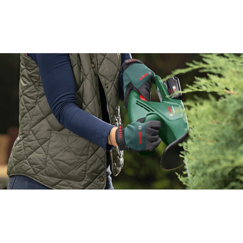 BOSCH Кущоріз акумуляторний EasyHedgeCut EasyHedgeCut 18-45 18В акб 1х2А·год лезо 45см крок різу 15мм ЗП 3.7кг (0600849H02)