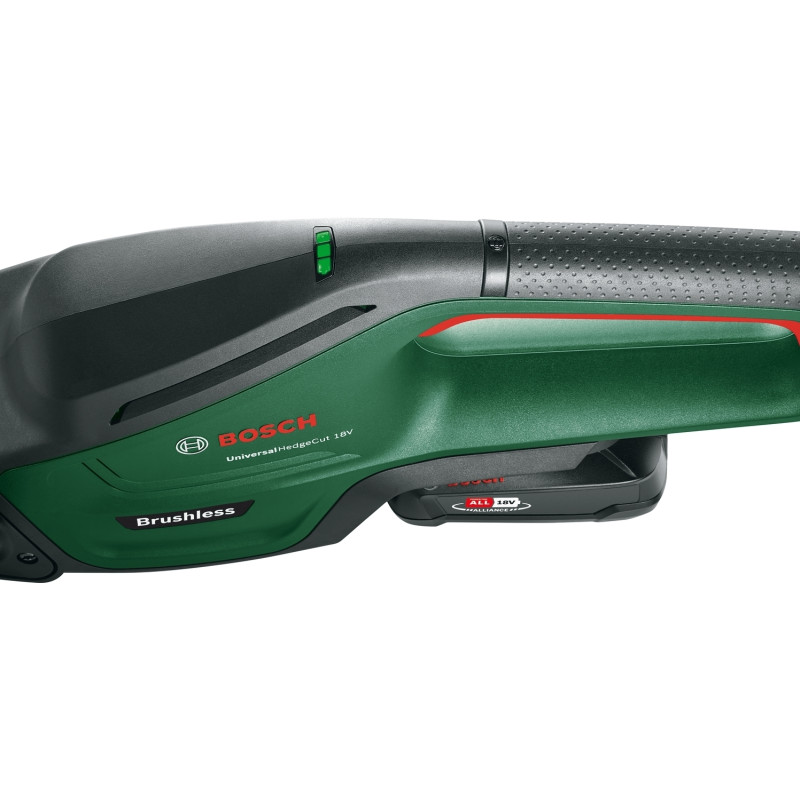 BOSCH Кущоріз акумуляторний UniversalHedgeCut 18V-5018В 50мм крок різу 20мм 2.3кг без АКБ та ЗП (0600849K00)