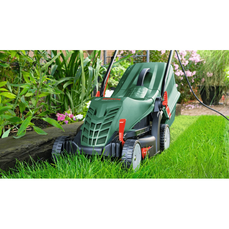 BOSCH Газонокосарка мережева UniversalRotak 37-555 1400Вт 37см 40л 27-50мм 15.5кг (06008A6501)