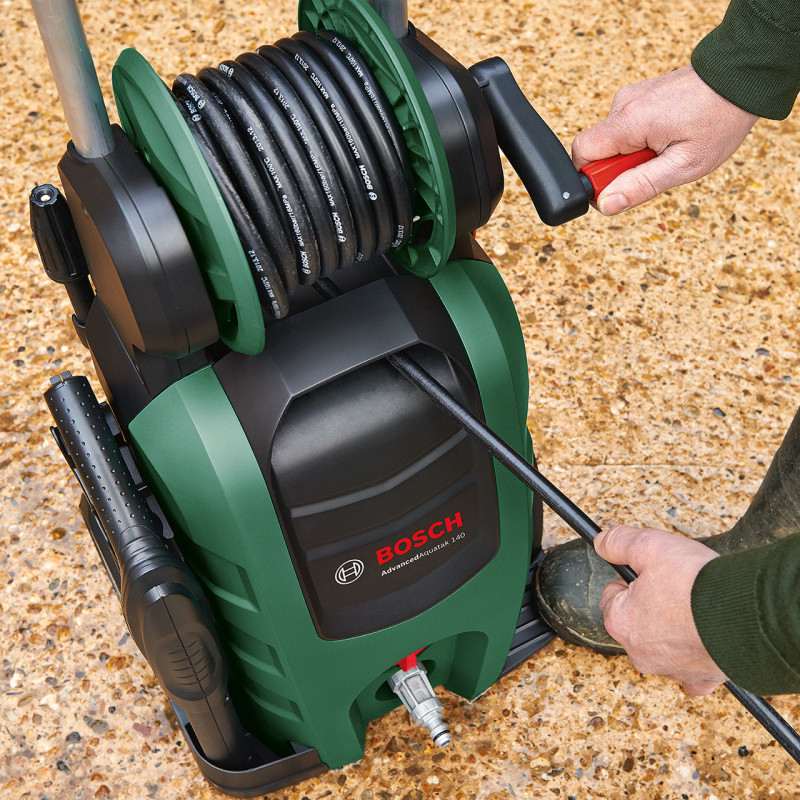 BOSCH Мінімийка високого тиску Advanced Aquatak 150, 2200Вт, 150бар, 480л/год, шланг 8м, 22.45кг (06008A7700)